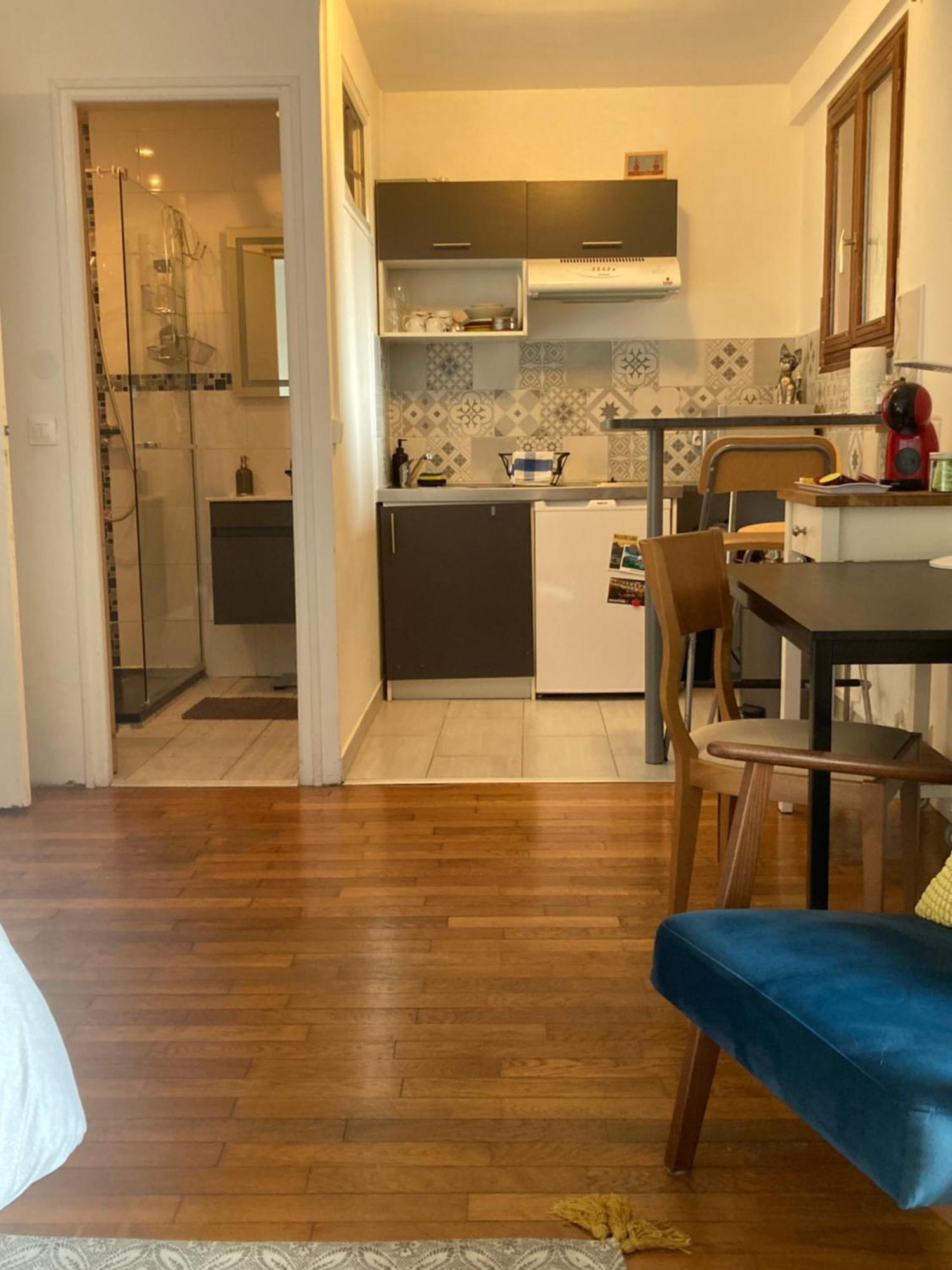 Studio Avec Terrasse Sur Jardin Fontenay-sous-Bois Zewnętrze zdjęcie